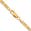 Lex & Lu 14k Yellow Gold 2.5mm Byzantine Chain Necklace or Bracelet- 4 - Lex & Lu