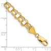 Lex & Lu 14k Yellow Gold Double Link Charm Bracelet LAL92595- 3 - Lex & Lu