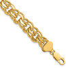 Lex & Lu 14k Yellow Gold Double Link Charm Bracelet LAL92600 - Lex & Lu