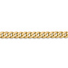 Lex & Lu 14k Yellow Gold 5.75mm Beveled Curb Chain Necklace or Bracelet- 3 - Lex & Lu