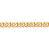 Lex & Lu 14k Yellow Gold 8mm Beveled Curb Chain Necklace or Bracelet- 3 - Lex & Lu