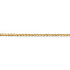 Lex & Lu 14k Yellow Gold 2.5mm Flat Wheat Chain Necklace or Bracelet- 3 - Lex & Lu