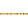 Lex & Lu 14k Yellow Gold 3.8mm Concave Curb Chain Necklace or Bracelet- 3 - Lex & Lu