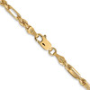 Lex & Lu 14k Yellow Gold 3.0mm Milano Rope Chain Necklace or Bracelet- 4 - Lex & Lu