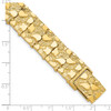 Lex & Lu 14k Yellow Gold 15mm Nugget Bracelet- 3 - Lex & Lu