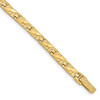 Lex & Lu 14k Yellow Gold 5.0mm Nugget Bracelet - Lex & Lu