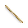Lex & Lu 14k Yellow Gold 1.3mm Curb Pendant Chain Necklace - Lex & Lu