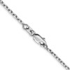 Lex & Lu 14k Yellow Gold 1.8mm D/C Cable Chain Necklace LAL93070- 4 - Lex & Lu