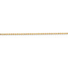 Lex & Lu 14k Yellow Gold 1.2mm D/C Ball Chain Necklace or Anklet- 3 - Lex & Lu