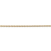 Lex & Lu 14k Yellow Gold 1.3mm Heavy Rope Chain Necklace- 3 - Lex & Lu