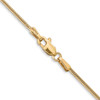 Lex & Lu 14k Yellow Gold 1.2mm Round Snake Chain Necklace or Bracelet- 4 - Lex & Lu