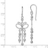 Lex & Lu Sterling Silver Butterfly Dangle Earrings - 4 - Lex & Lu