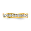 Lex & Lu 10k Yellow Gold I Love You Forever CZ Ring - 4 - Lex & Lu