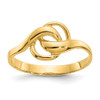 Lex & Lu 14k Yellow Gold Free Form Ring - Lex & Lu