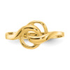 Lex & Lu 14k Yellow Gold Free Form Ring - 4 - Lex & Lu