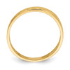 Lex & Lu 14k Yellow Gold Footprints In The Sand Ring - 2 - Lex & Lu