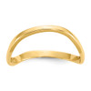 Lex & Lu 14k Yellow Gold Wave Fashion Thumb Ring - Lex & Lu