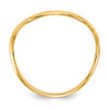 Lex & Lu 14k Yellow Gold Wave Fashion Thumb Ring - 2 - Lex & Lu