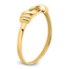 Lex & Lu 14k Yellow Gold Love Knot Band - 7 - Lex & Lu