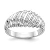 Lex & Lu 14k White Gold Fancy Ring - Lex & Lu