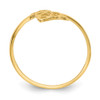 Lex & Lu 14k Yellow Gold Polished Celtic Knot Ring - 2 - Lex & Lu