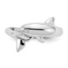 Lex & Lu 14k White Gold Dolphin Ring - 5 - Lex & Lu