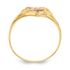 Lex & Lu 14k Two-tone Gold Amor 15 Heart Ring - 2 - Lex & Lu