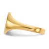 Lex & Lu 14k Yellow Gold Signet Ring LAL97418 - 3 - Lex & Lu Lex & Lu 14k Yellow Gold Signet Ring LAL97418 - 3 - Lex & Lu