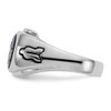 Lex & Lu 14k White Gold Men's Masonic Ring LAL98936 - 4 - Lex & Lu