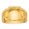 Lex & Lu 14k Yellow Gold Men's Masonic Ring LAL98958 - 6 - Lex & Lu