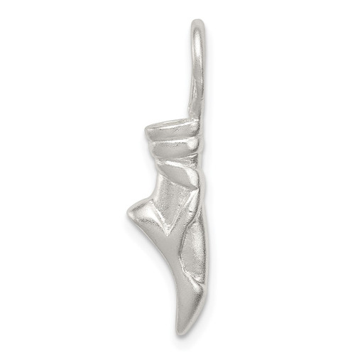 Lex & Lu Sterling Silver Ballet Slipper Charm LAL103778 - Lex & Lu