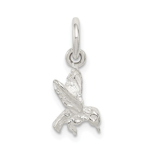 Lex & Lu Sterling Silver Hummingbird Charm LAL104012 - Lex & Lu