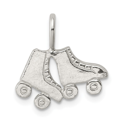 Lex & Lu Sterling Silver Roller Skates Charm - Lex & Lu