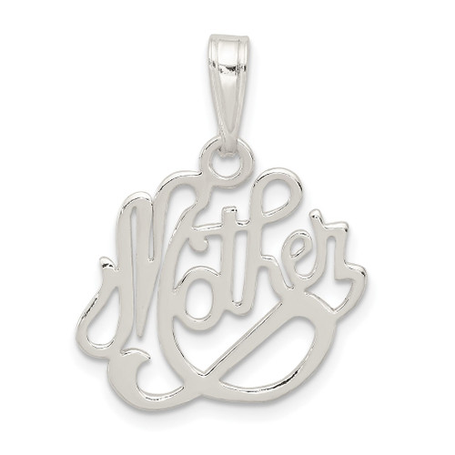 Lex & Lu Sterling Silver Mother Pendant - Lex & Lu