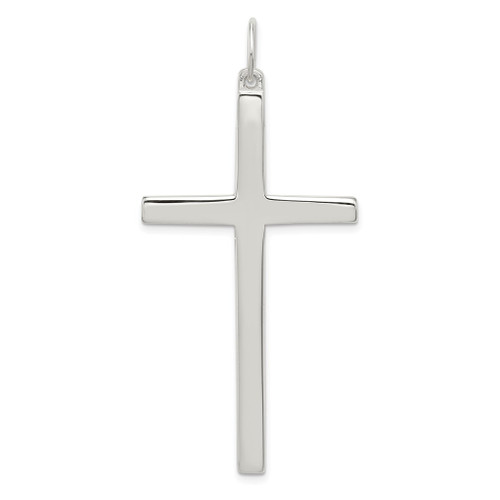 Lex & Lu Sterling Silver Latin Cross Pendant LAL105219 - Lex & Lu