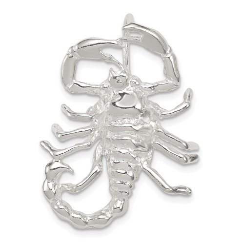 Lex & Lu Sterling Silver Scorpion Pendant - Lex & Lu