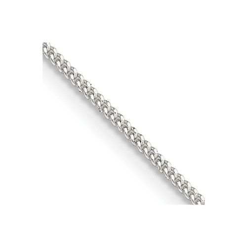 Lex & Lu Sterling Silver 1.15mm Open Curb Chain Necklace - Lex & Lu