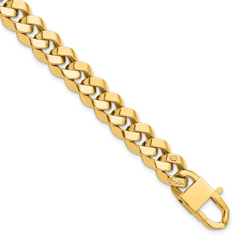 Lex & Lu 14k Yellow Gold Polished Fancy Link 8'' Bracelet LALLF891-8 - Lex & Lu