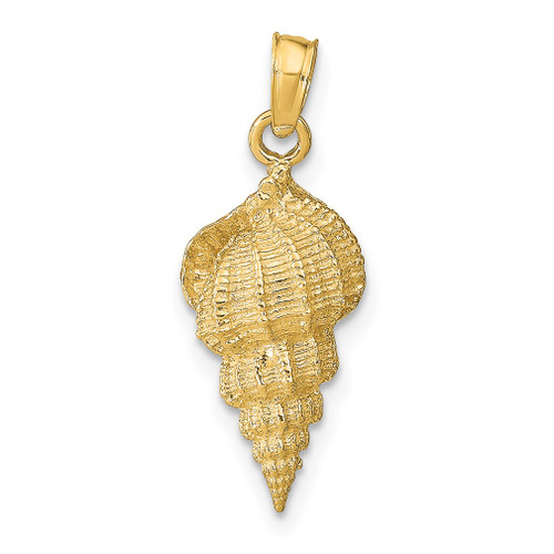 Lex & Lu 14k Yellow Gold Conch Shell Pendant LAL74078 - Lex & Lu