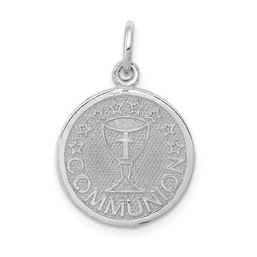 Lex & Lu 14k White Gold Communion Charm - Lex & Lu