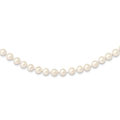 Lex & Lu 14k Yellow Gold 8-9mm Near Round FWC Pearl Necklace or Bracelet - Lex & Lu