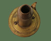 Pre civil war Beatty brass powder flask