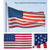 USA Flag, 3' x 5' With Emboidered Stars Made In USA