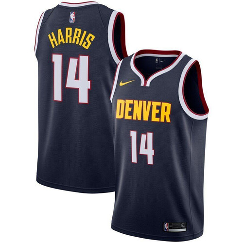 HickVibes Gary Harris Denver Nuggets Jersey Icon Edition Navy 2019