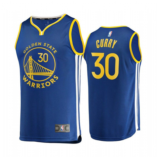 HickVibes  Golden State Warriors Stephen Curry Royal Icon Edition Fgolden State Warriors Stephen Curry Royal Icon Edition Replica Men'S Jerseyinished  Badge Jersey