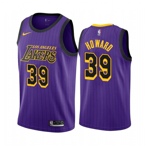 HickVibes Los Angeles Lakers Dwight Howard #39 City Men'S Jersey