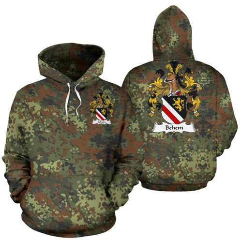 HickVibes Behem Germany Camo Graphic 3D Printed Sublimation Hoodie Hooded Sweatshirt Comfy Soft And Warm For Men Women S to 5XL CTC130310277