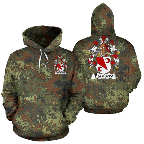 HickVibes Bamberg Germany Camo Graphic 3D Printed Sublimation Hoodie Hooded Sweatshirt Comfy Soft And Warm For Men Women S to 5XL CTC13037616