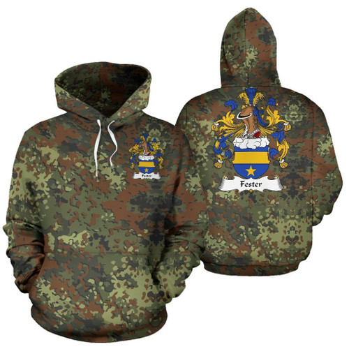 HickVibes Fester Germany Camo Graphic Design 3D Printed Sublimation Hoodie Hooded Sweatshirt Comfy Soft And Warm For Men Women S to 5XL CTC05037699