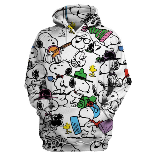 HickVibes Snoopy 3D Hoodie TN13924